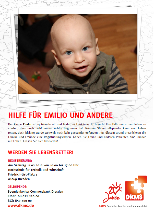 Flugblatt Emilio